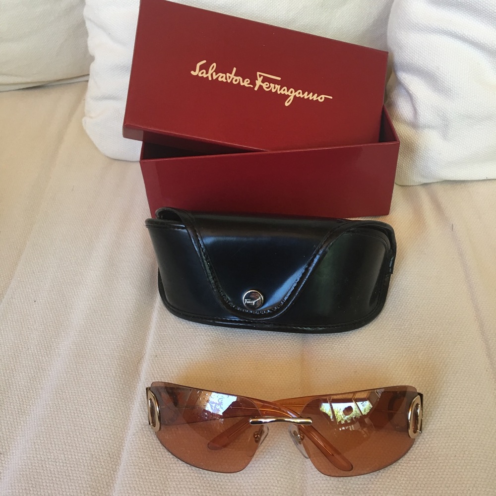 Salvatore Ferragamo Sunglasses.